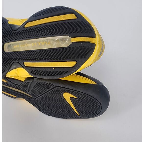 Nike Air Quick Handle Sample Shoes Black Yellow Silver Men’s Size 9 - Picture 13 of 15